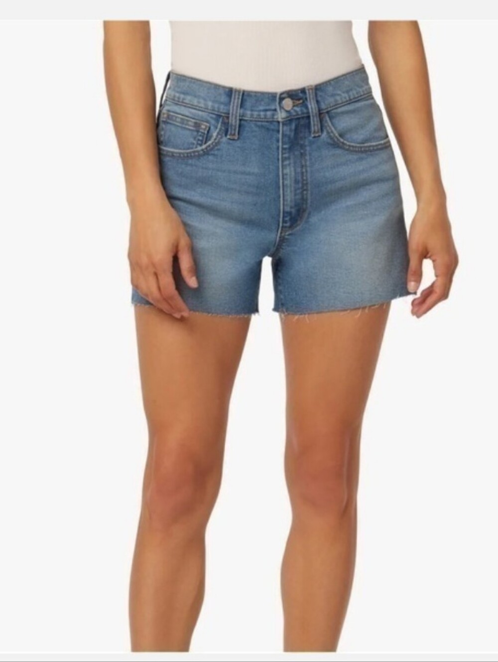 Joes Jeans High Rise Easy Denim Short size 25 Annalise Wash